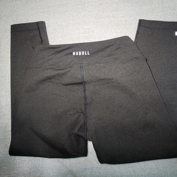 NOBULL MID-RISE CROP (PLUSH HEATHER) - Picture 3 of 6